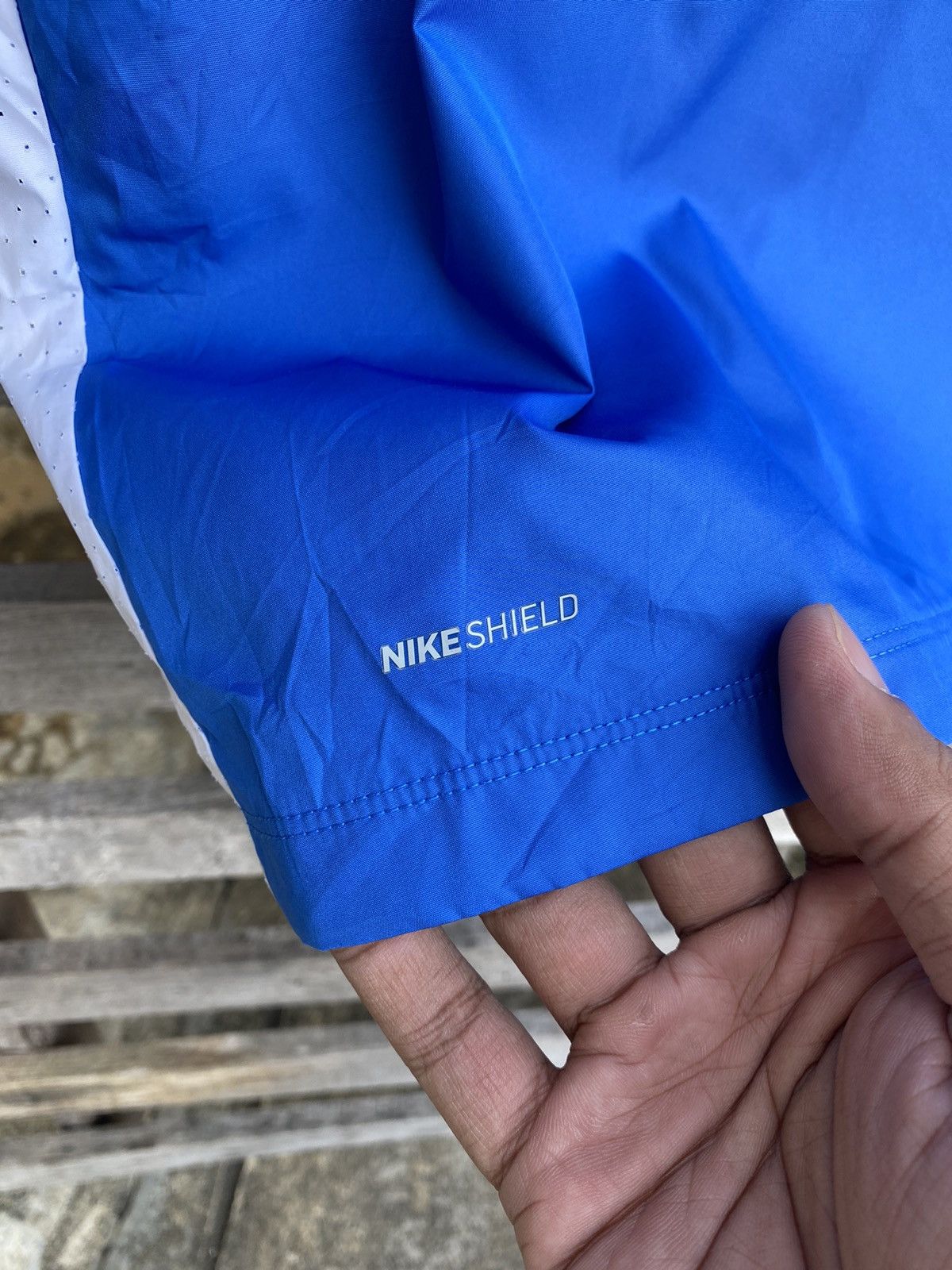 Nike × Vintage Vintage Y2K Nike Halfzipper Windbreaker Size US L / EU 52-54 / 3 - 3 Thumbnail