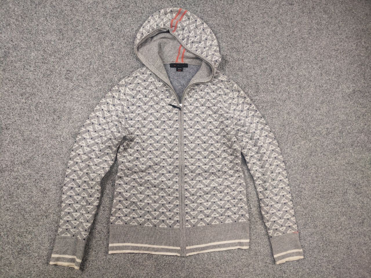 KJUS Kjus Grey sweater full zip wool blend Knit Thermo Hoodie Size L / US 10 / IT 46 - 8 Thumbnail