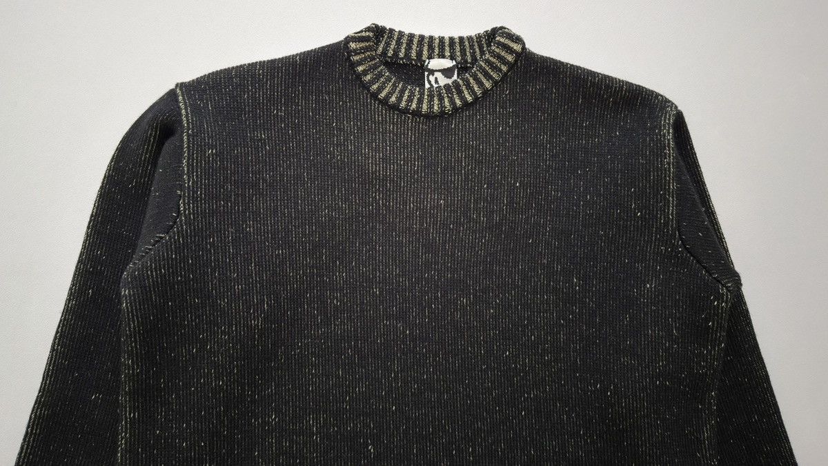 GR10K Black/Lime ‘Aimless Compact Knit’ Sweater Size US M / EU 48-50 / 2 - 4 Thumbnail