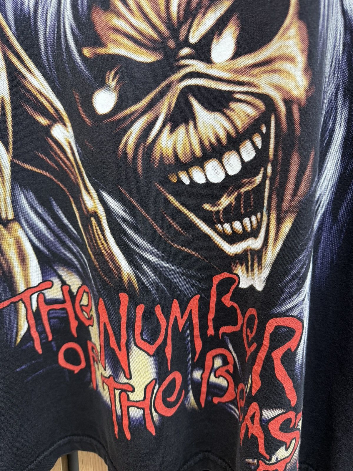 Iron Maiden Iron Maiden Number Of The Beast Tee Black Size M Size US M / EU 48-50 / 2 - 7 Thumbnail