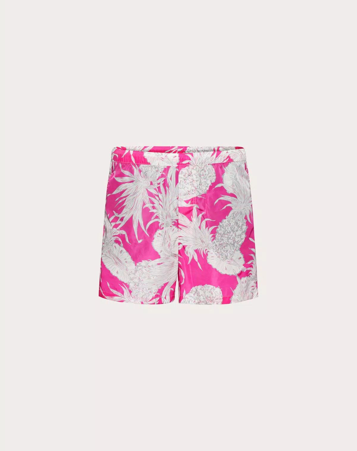 Valentino oc11z0625 Pineapple Print Nylon Swimsuit in Pink Size US 32 / EU 48 - 1 Thumbnail