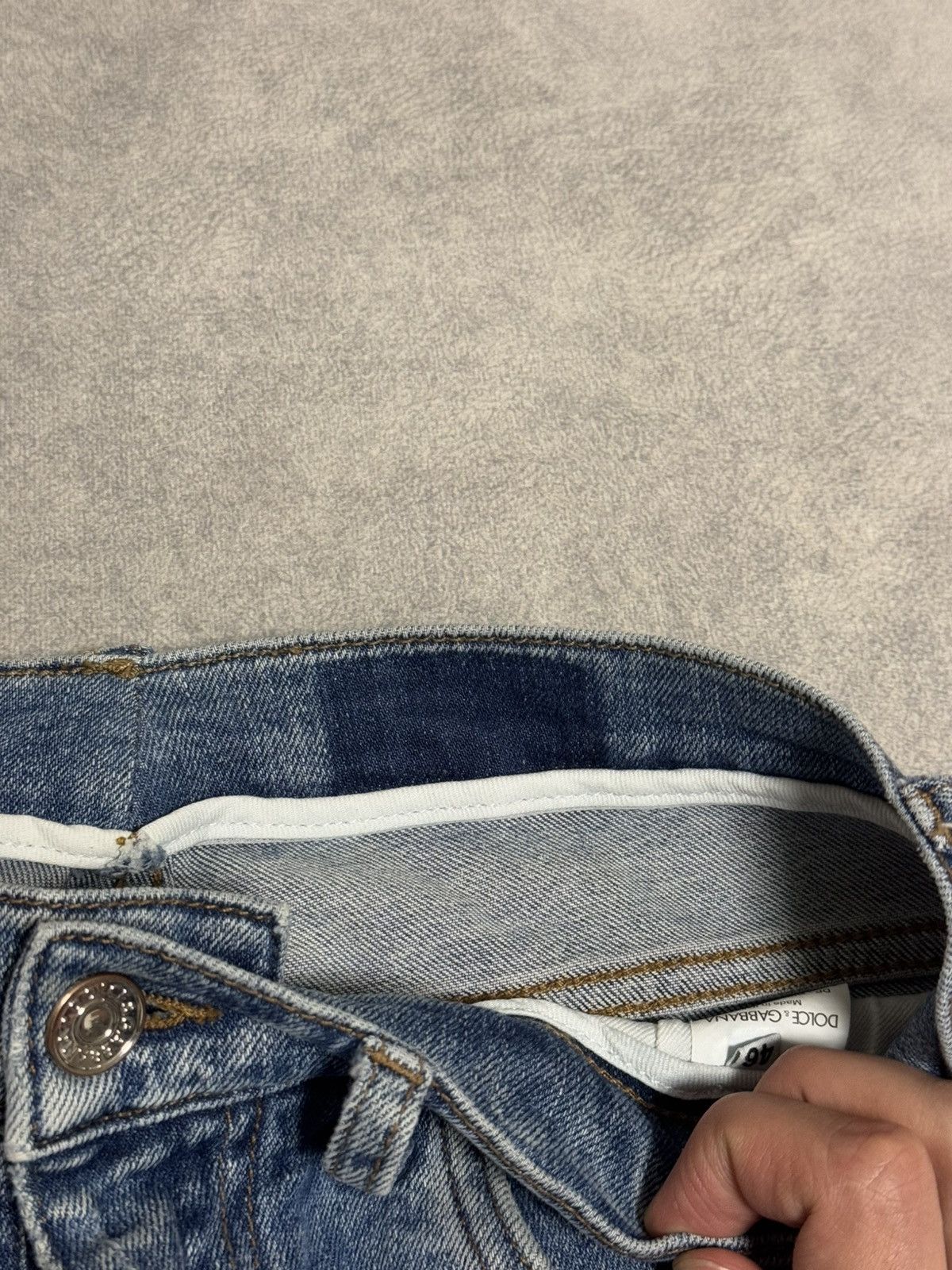 Dolce & Gabbana × Vintage Vintage Dolce & Gabbana distressed jeans denim pants M 46 Size US 30 / EU 46 - 16 Thumbnail