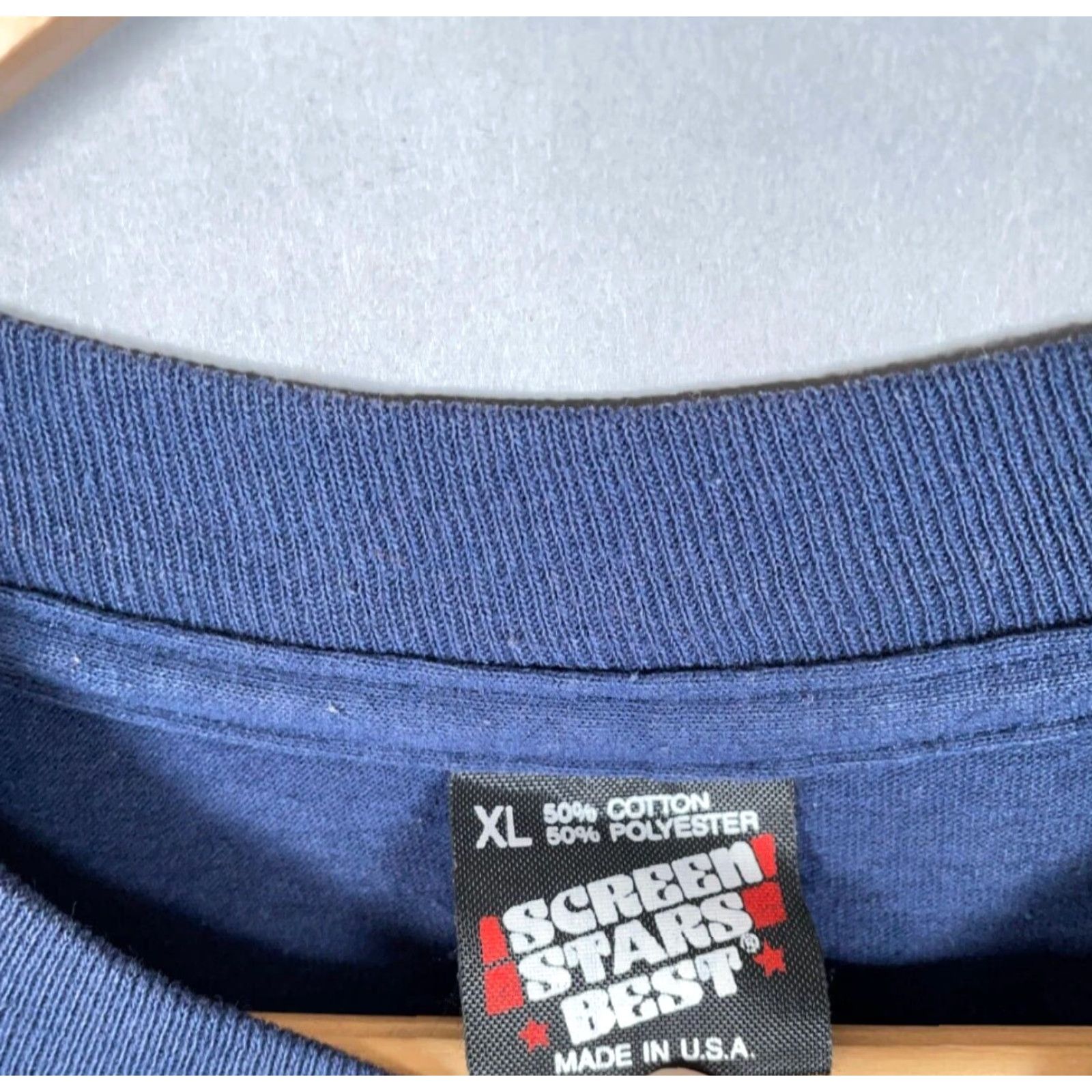 Dockers VTG Dockers x Levi's Embroidered Logo T-Shirt Adult Large Blue Single Stitch Size US L / EU 52-54 / 3 - 4 Thumbnail
