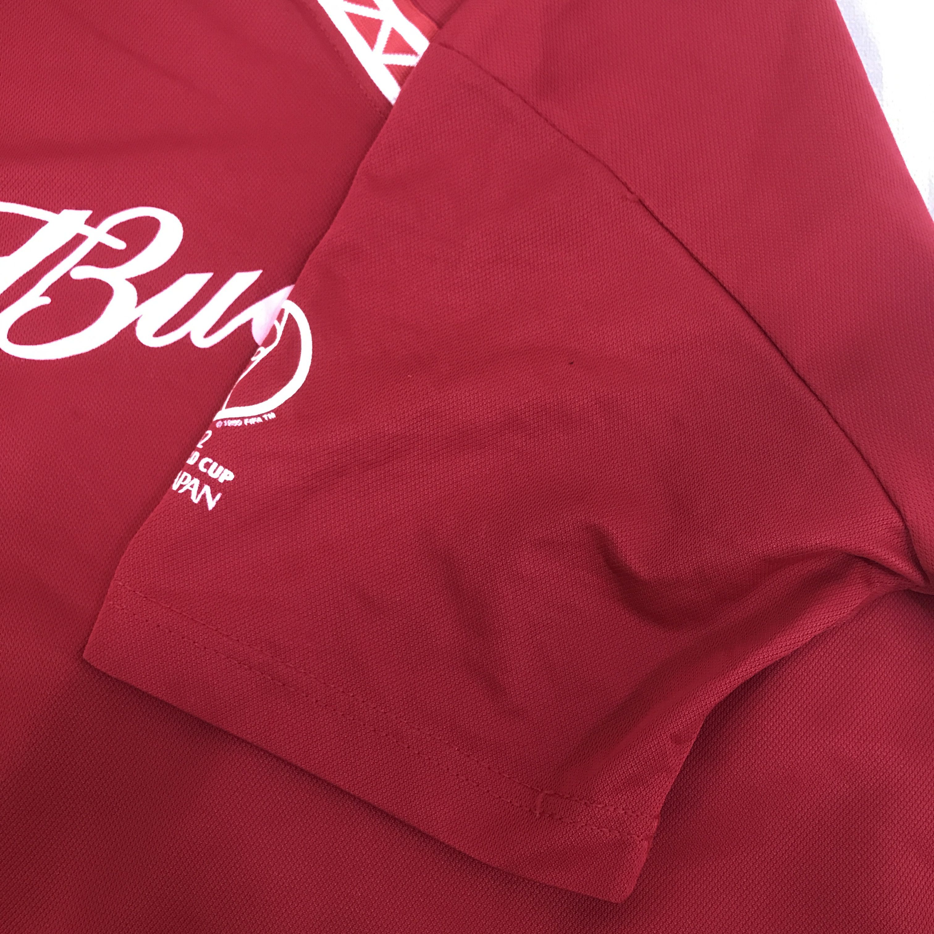 Budweiser Budweiser 2002 Fifa Worldcup Korea Jersey shirt K117B22 Size US L / EU 52-54 / 3 - 6 Thumbnail