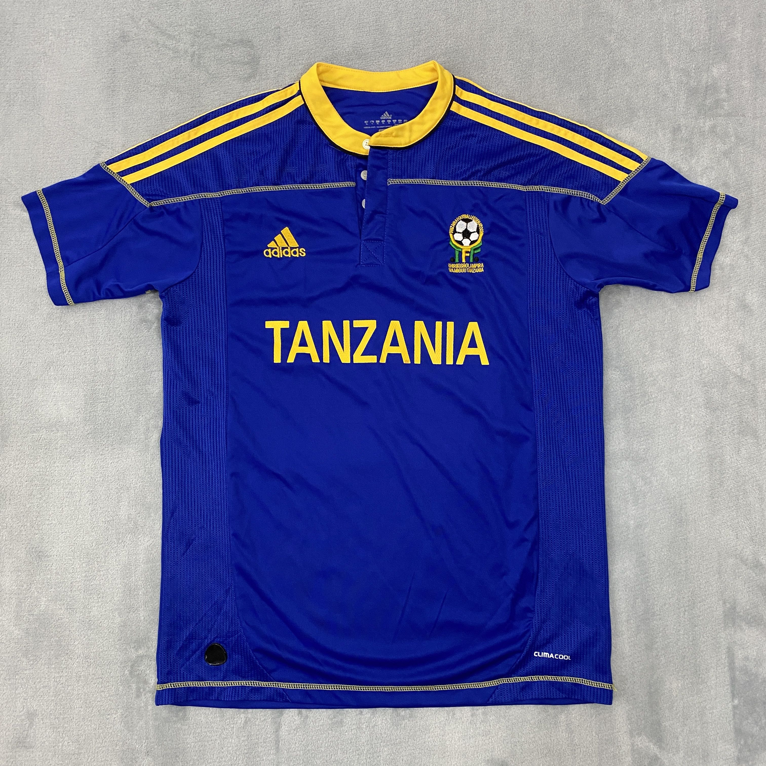 Adidas × Vintage FC TANZANIA TFF National Team Soccer Jersey Men XL Home Kit Size US XL / EU 56 / 4 - 1 Thumbnail