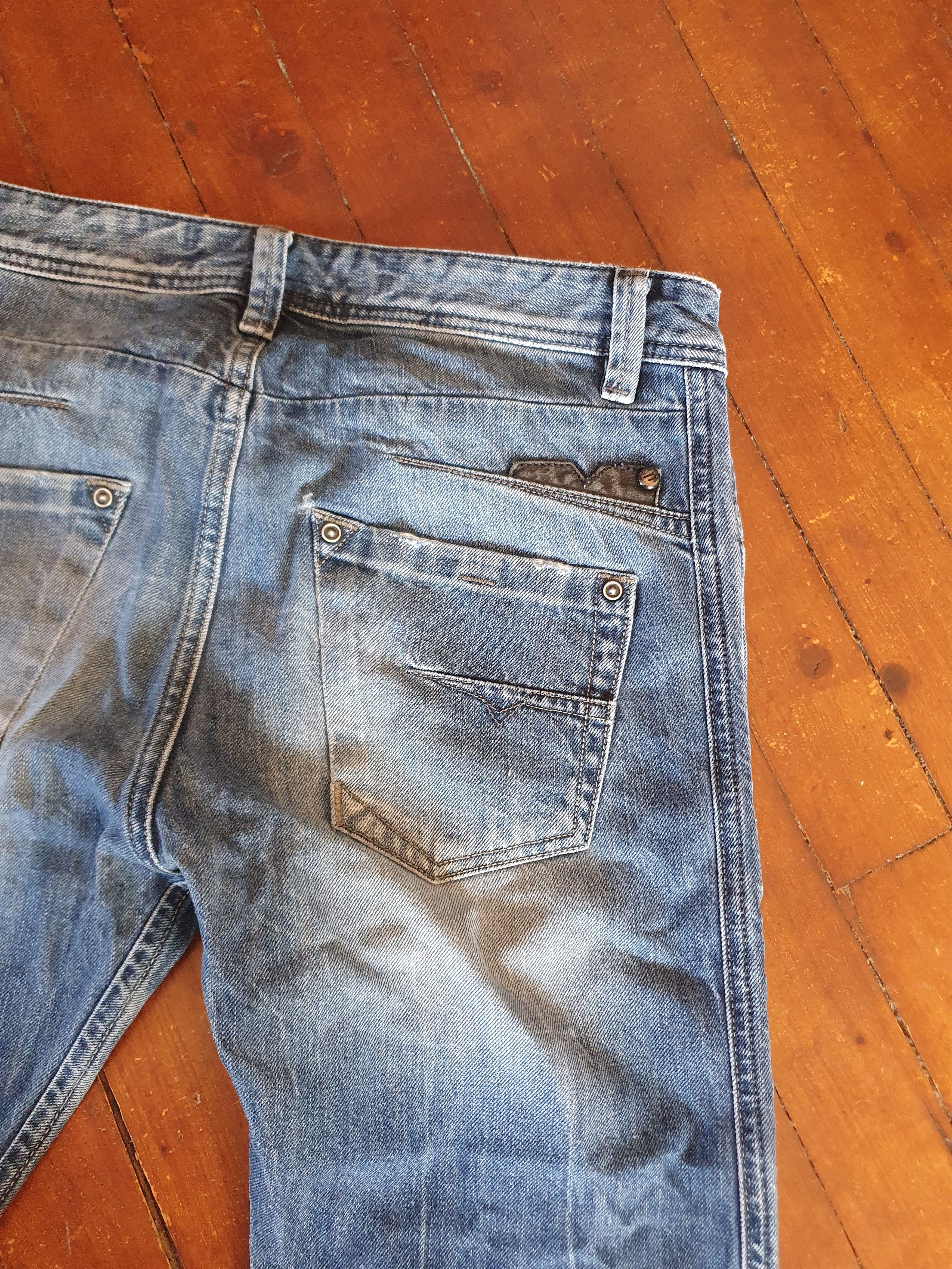 Diesel Diesel Darron Jeans Wash 008M2 sz 29x32 Size US 29 - 2 Thumbnail