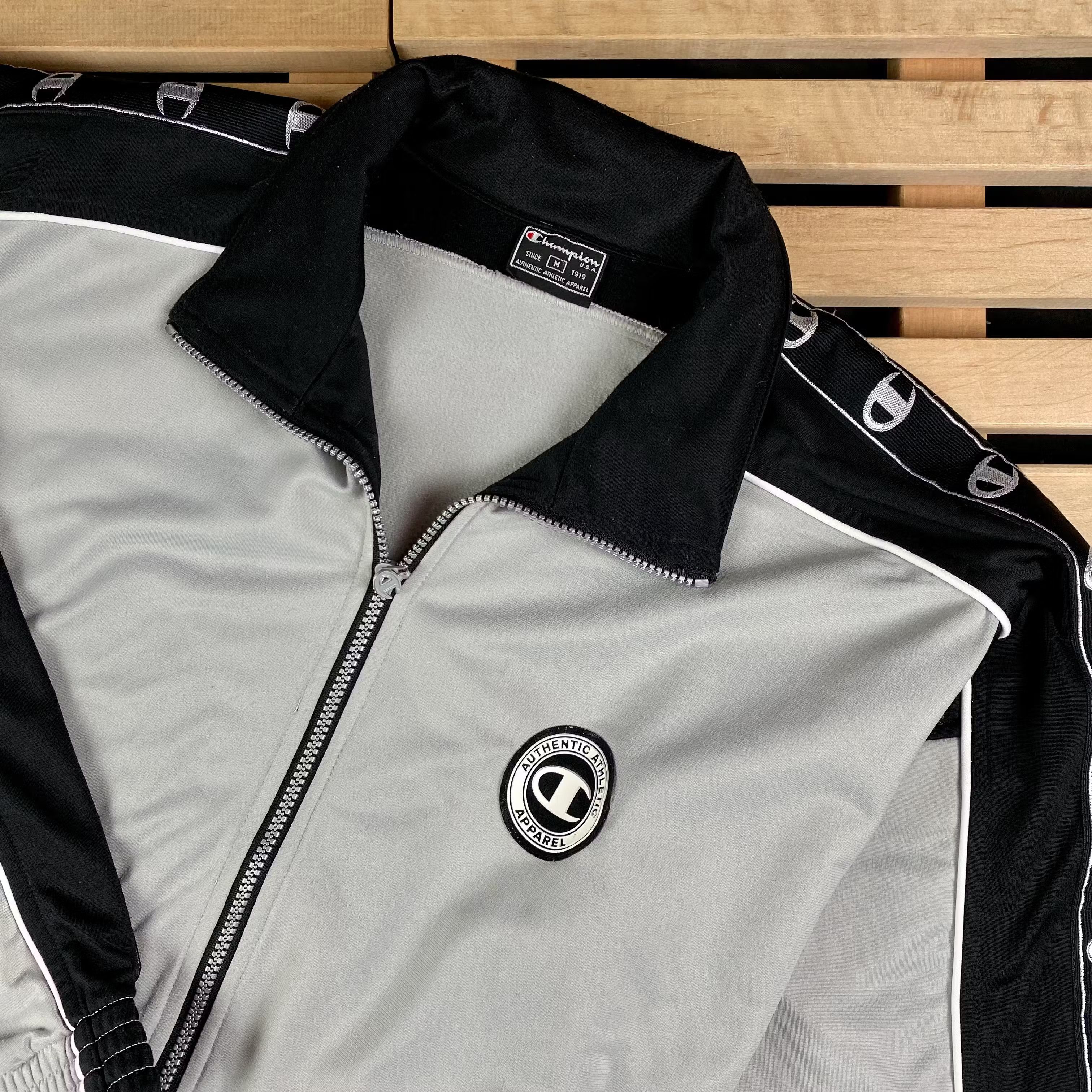 Champion × Vintage Mens Bomber Jacket Champion Vintage Size M Size US M / EU 48-50 / 2 - 2 Thumbnail