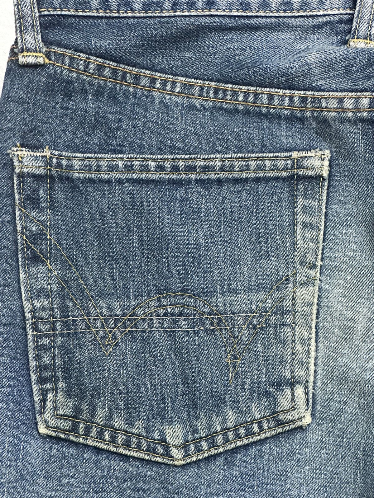 Edwin Vintage Edwin 505 XX Selvedge Japan Denim Distressed Jeans Size US 30 / EU 46 - 7 Thumbnail