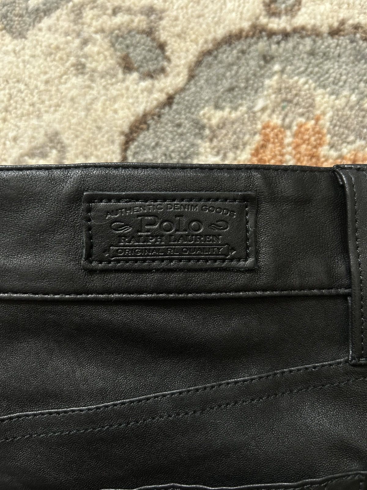 Polo Ralph Lauren Lambskin 5-Pocket Super Slim Pant Size 30" / US 8 / IT 44 - 6 Thumbnail