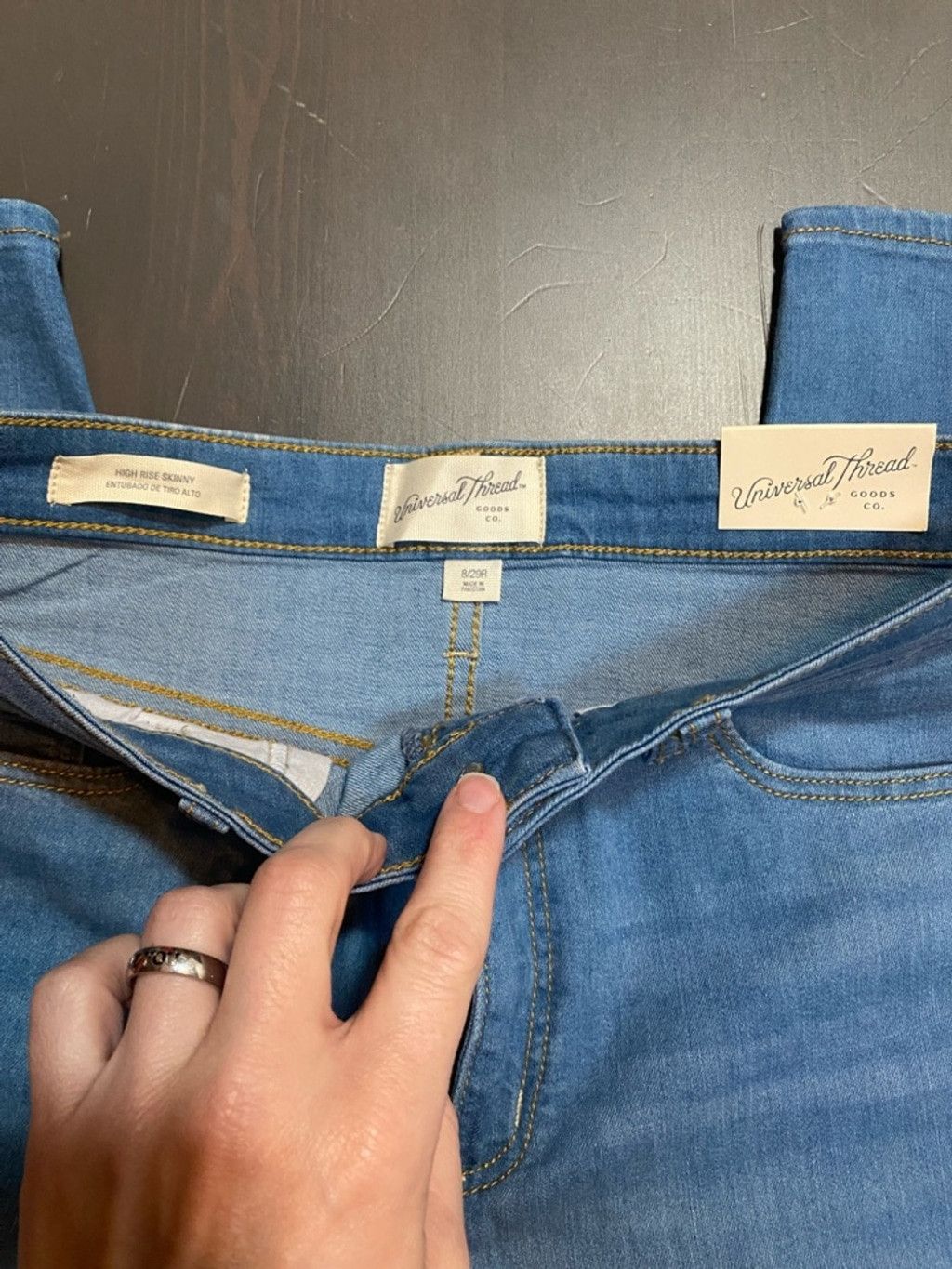 Other Universal Thread High Rise Skinny Jeans size 8 Size 30" / US 8 / IT 44 - 6 Thumbnail