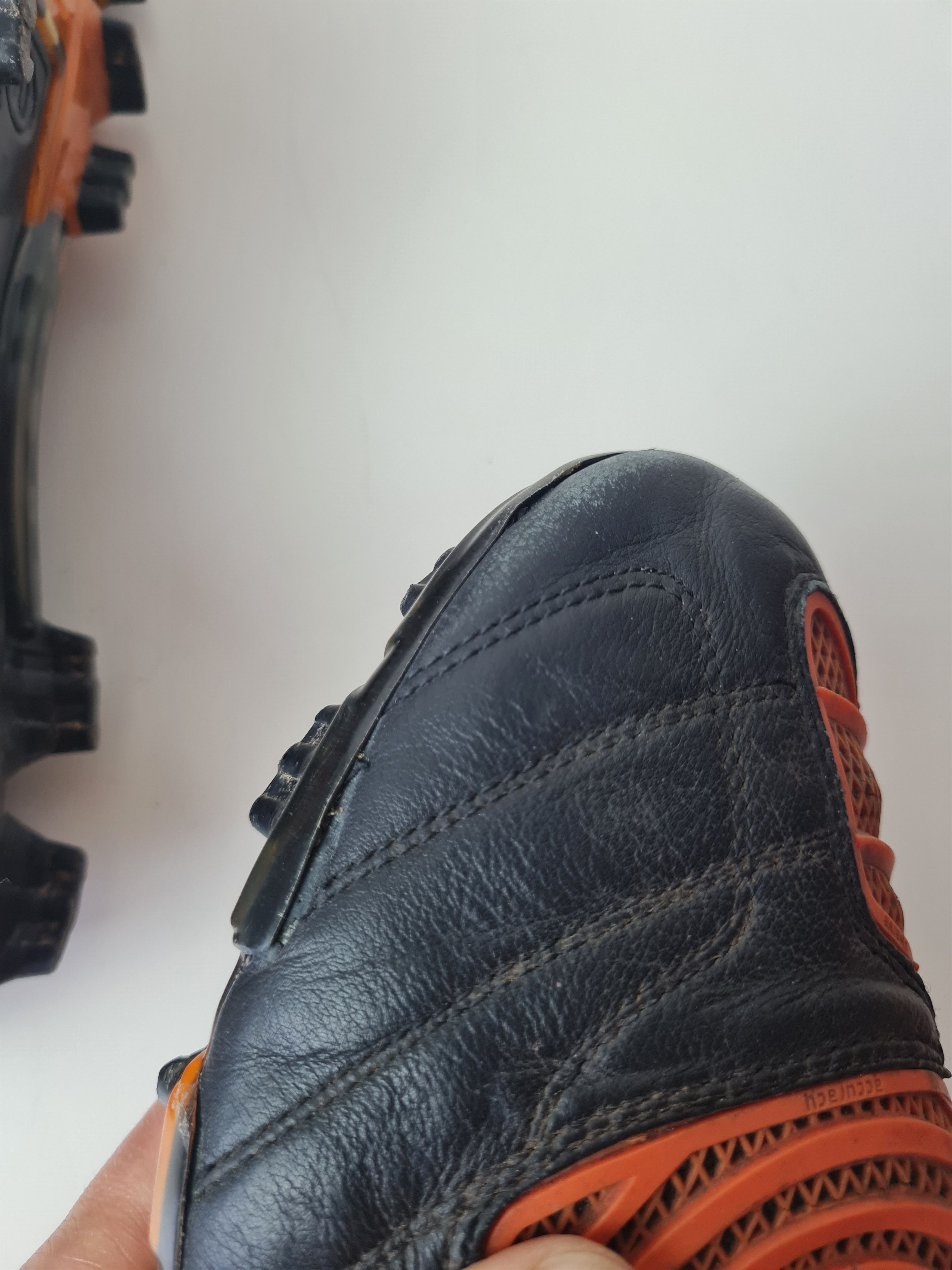 Nike Football Soccer Cleats NikeTotal 90 Laser Black Orange Size US 8 / EU 41 - 14 Thumbnail