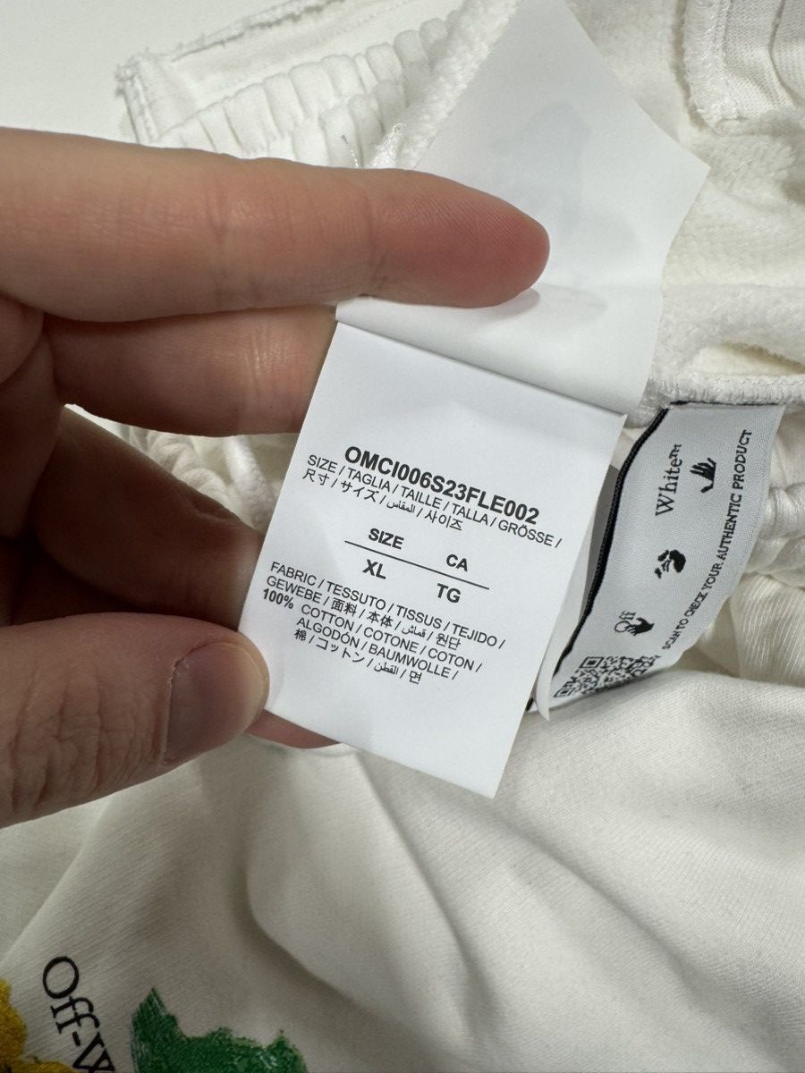 Off-White Off-White Brushed Arrow Sweatshorts NEW 700$ Size US 36 / EU 52 - 6 Thumbnail