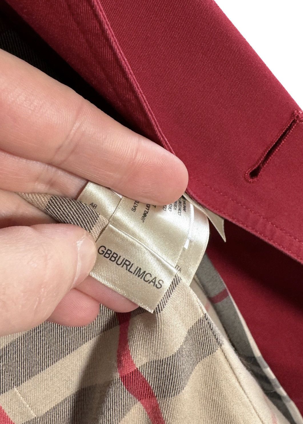 Burberry Burberry The Sandringham Red Double Breasted Trench Coat Size S / US 4 / IT 40 - 14 Thumbnail