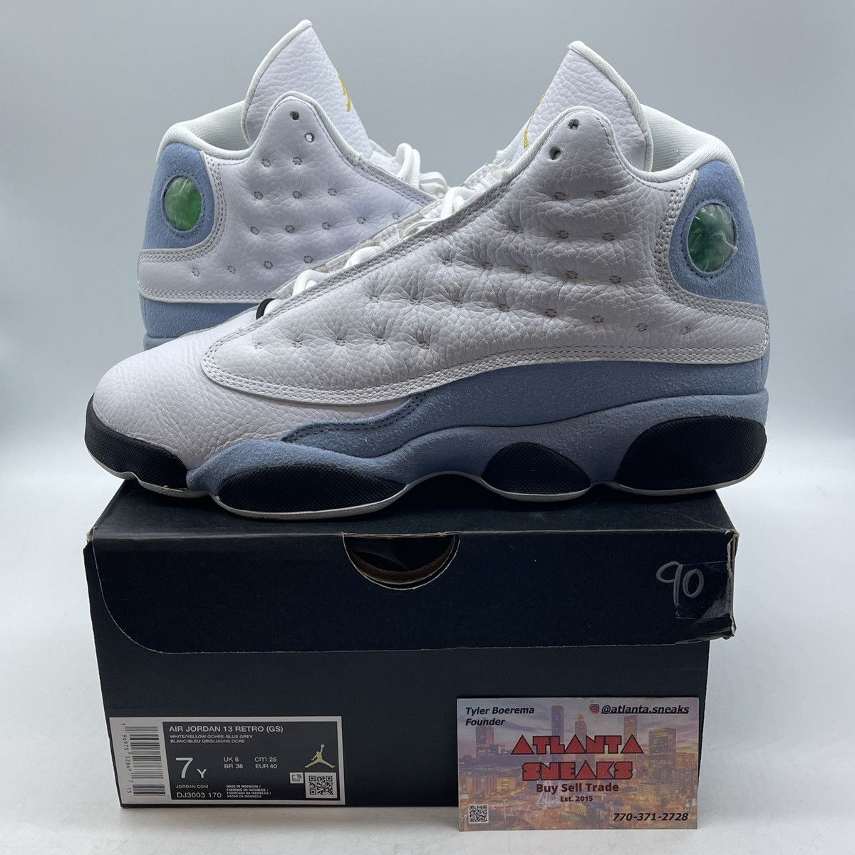 Air Jordan 13 blue grey