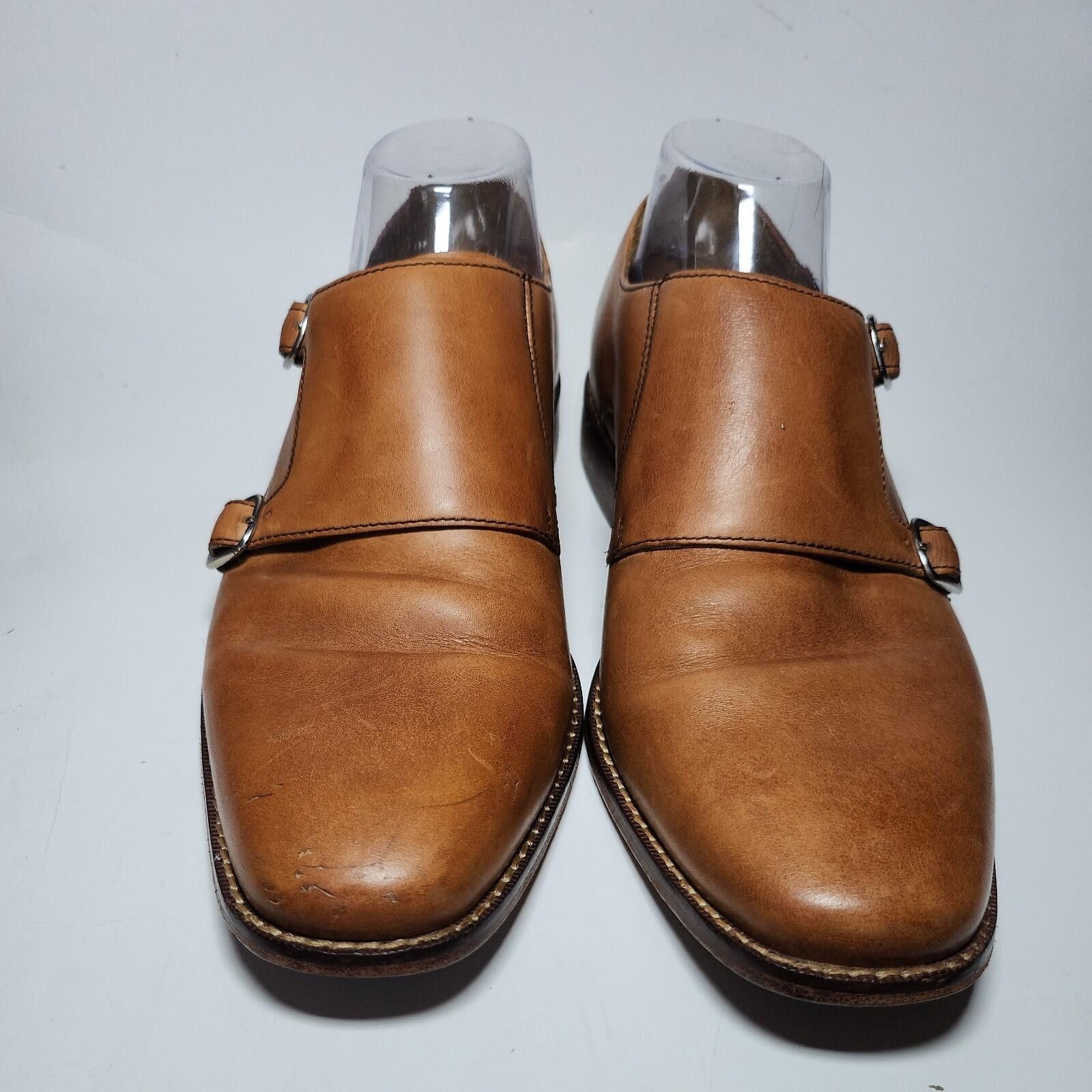 Cole Haan Cole Haan Brown Leather Double Monk Strap Shoes Sz 9 Size US 12 / EU 45 - 2 Thumbnail