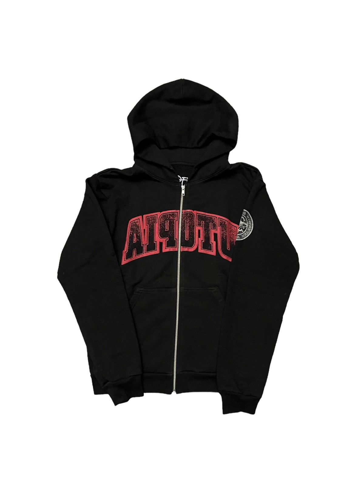 travis scott half zip sherpa hoodie