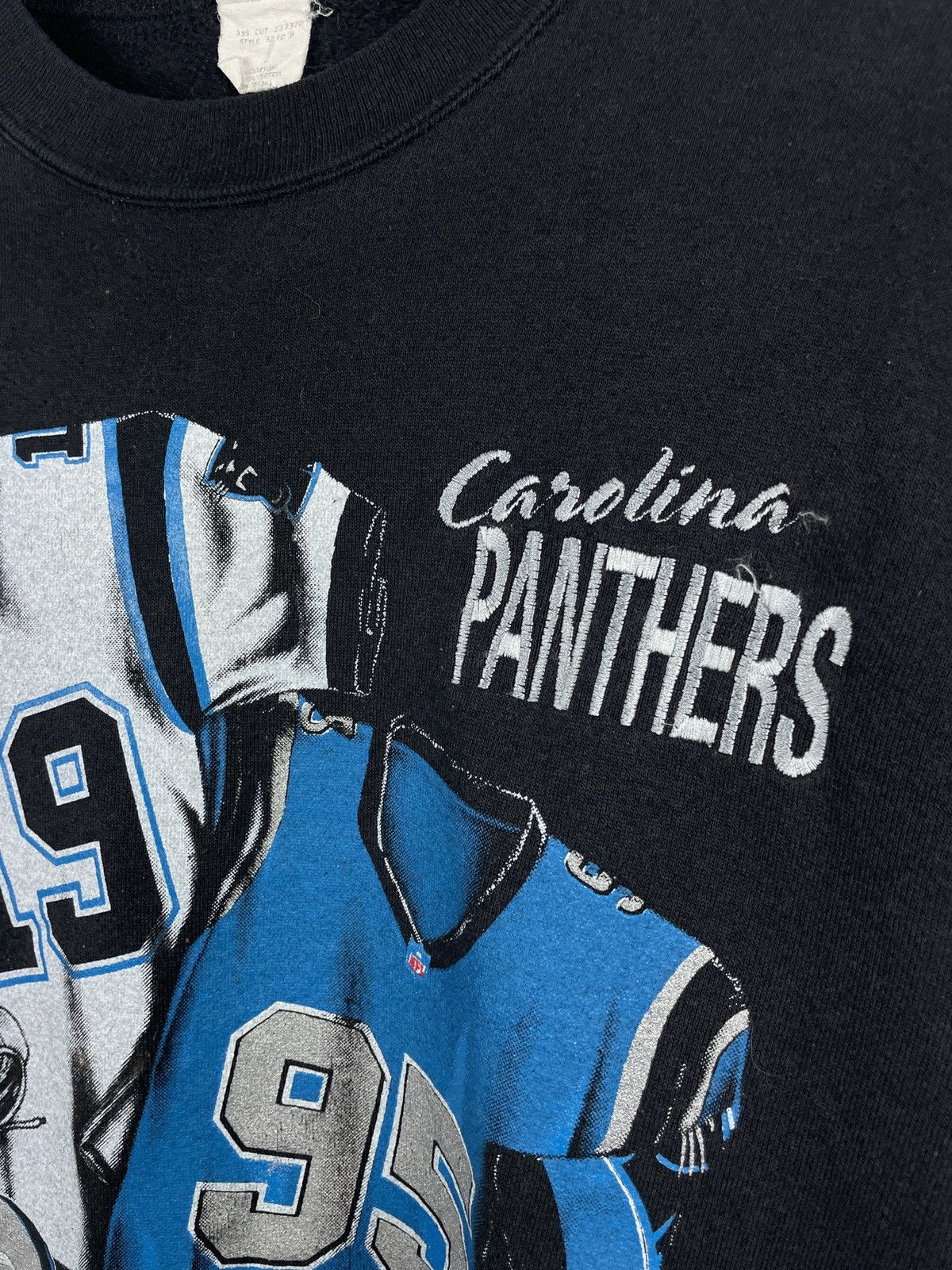 NFL × Vintage © 1993 NFLP Carolina Panthers Sweatshirt Size US XL / EU 56 / 4 - 9 Thumbnail