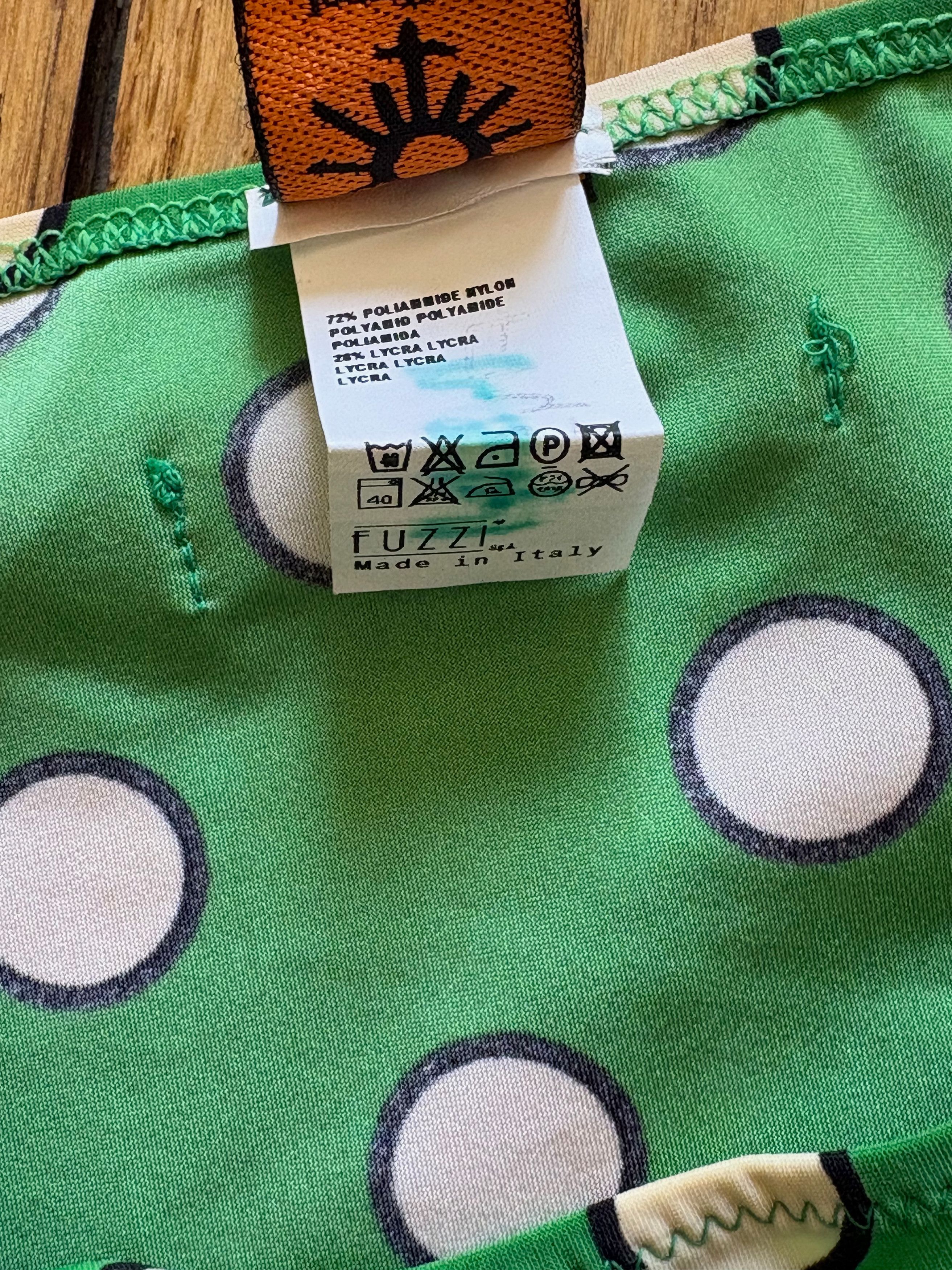 Jean Paul Gaultier Jean Paul Gaultier SS99 green polka dot bikini set Size M / US 6-8 / IT 42-44 - 5 Thumbnail