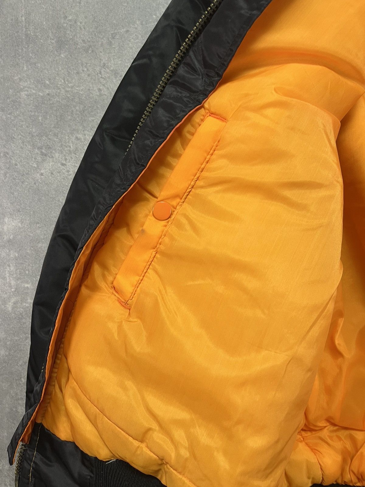 Japanese Brand Canyon Rock Vintage Black MA-1 Bomber Jacket XXL Baggy Size US XXL / EU 58 / 5 - 12 Thumbnail