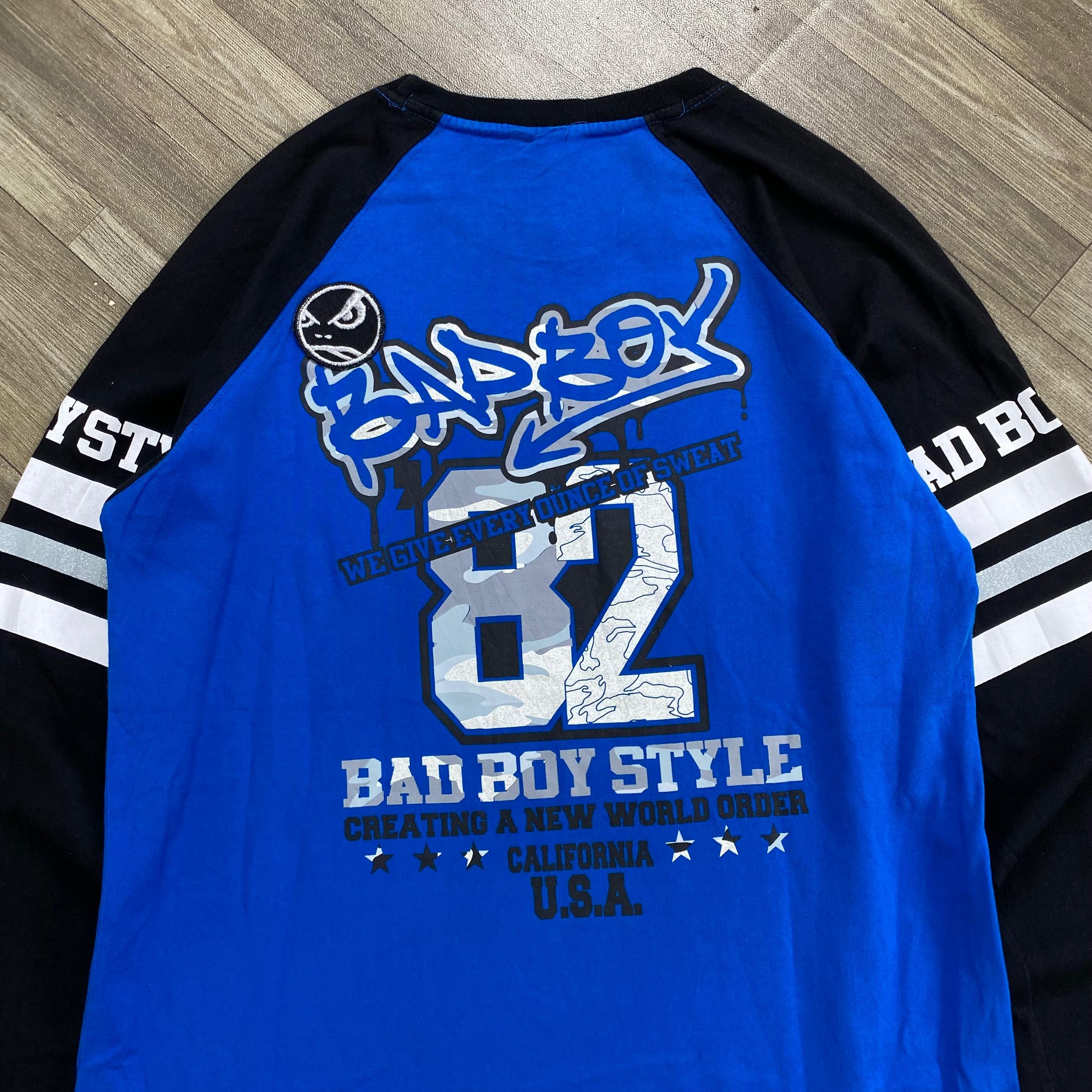 Japanese Brand Y2K❤️‍🔥2000s Badboy Kmrii Le Grande Bleu Style Longsleeve Size US M / EU 48-50 / 2 - 13 Thumbnail