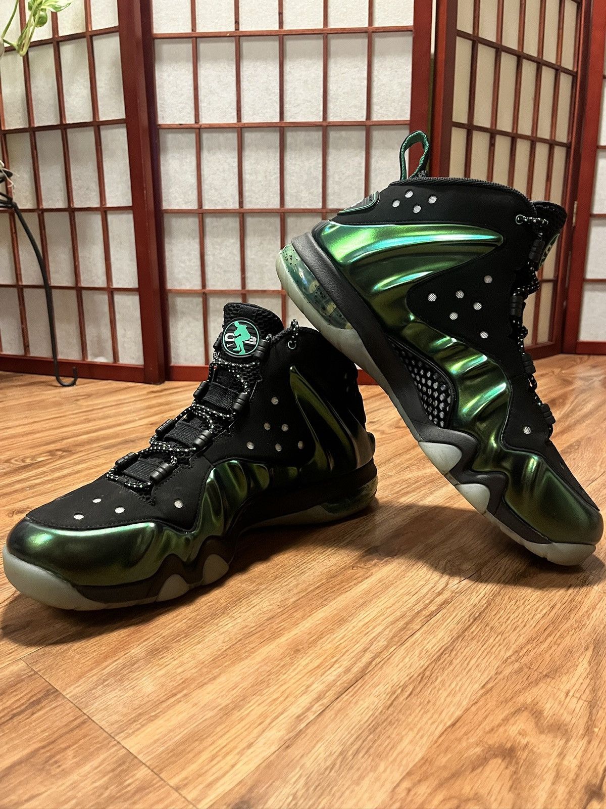 Nike Barkley Posite Max “Gamma Green” Size US 10.5 / EU 43-44 - 8 Thumbnail
