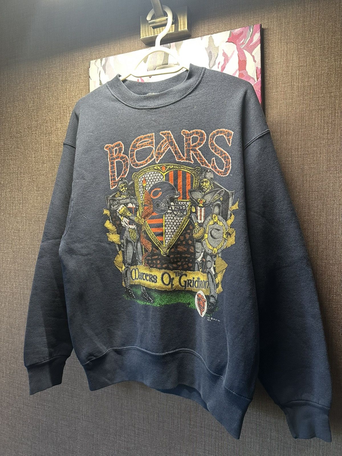 Other 1991 CHICAGO BEARS SWEATSHIRT Size US M / EU 48-50 / 2 - 1 Thumbnail