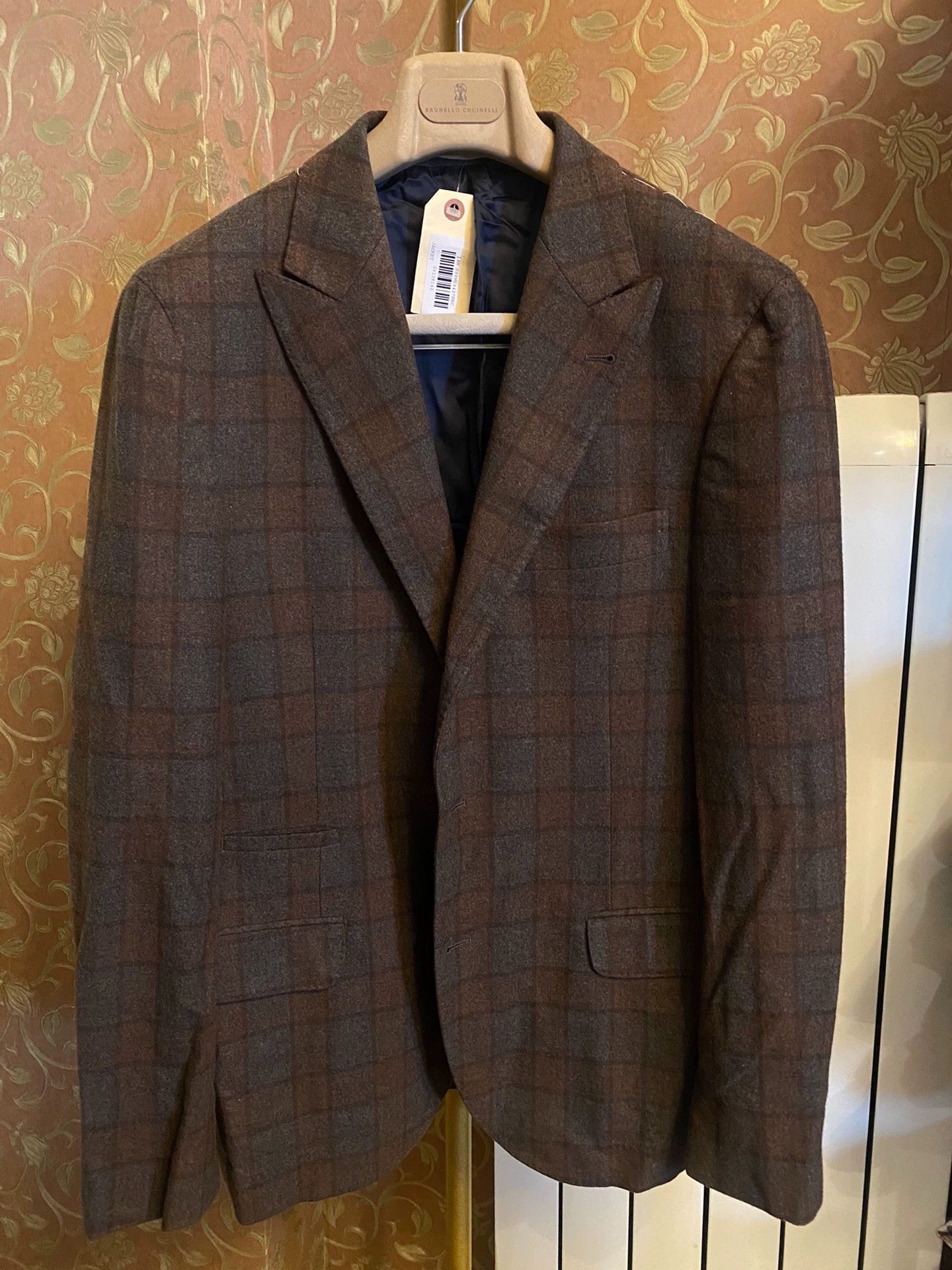 Brunello Cucinelli BC Cashmere Blazer Italy Size 50 Size 50R - 1 Thumbnail