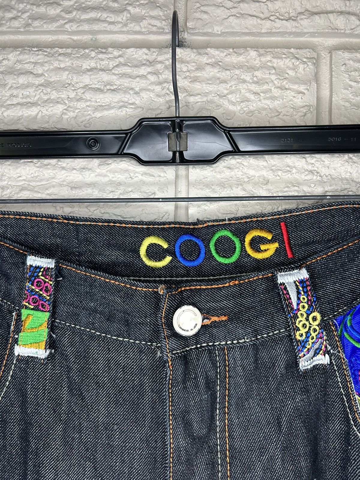 Coogi Vintage Coogi Embroidered Baggy Denim Shorts Rare Size US 38 / EU 54 - 6 Thumbnail