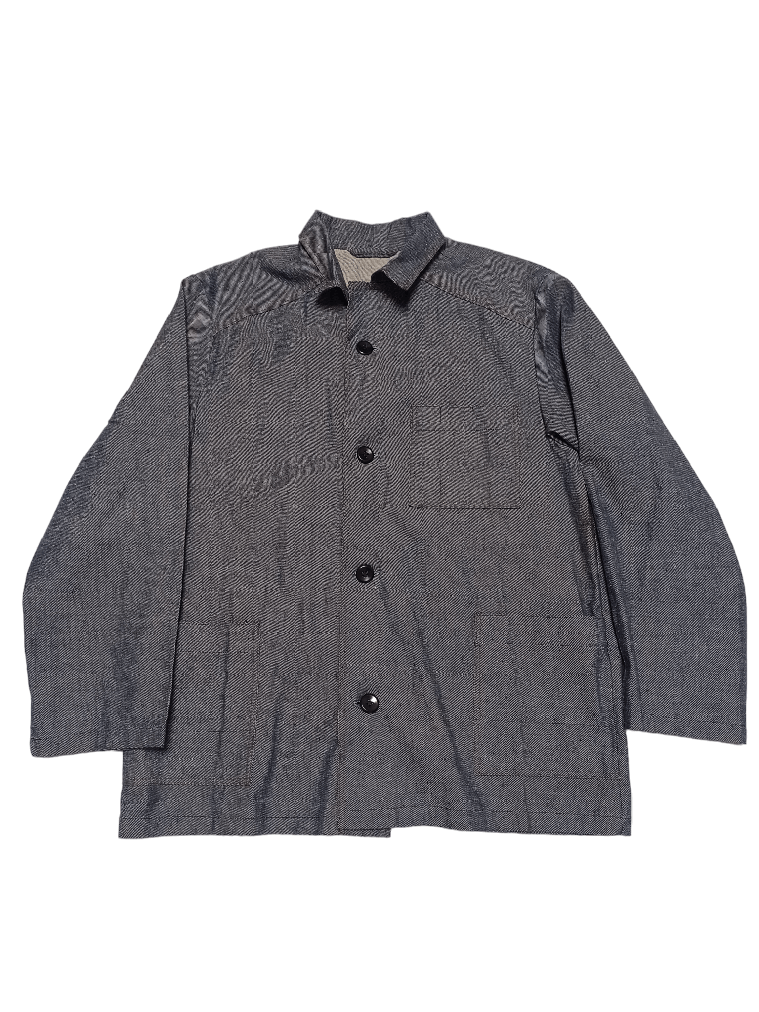 image of Charity!!! 70's Or 80's Unique Rare Bakhmut Ukraine Jacket in Blue, Men's (Size Medium)