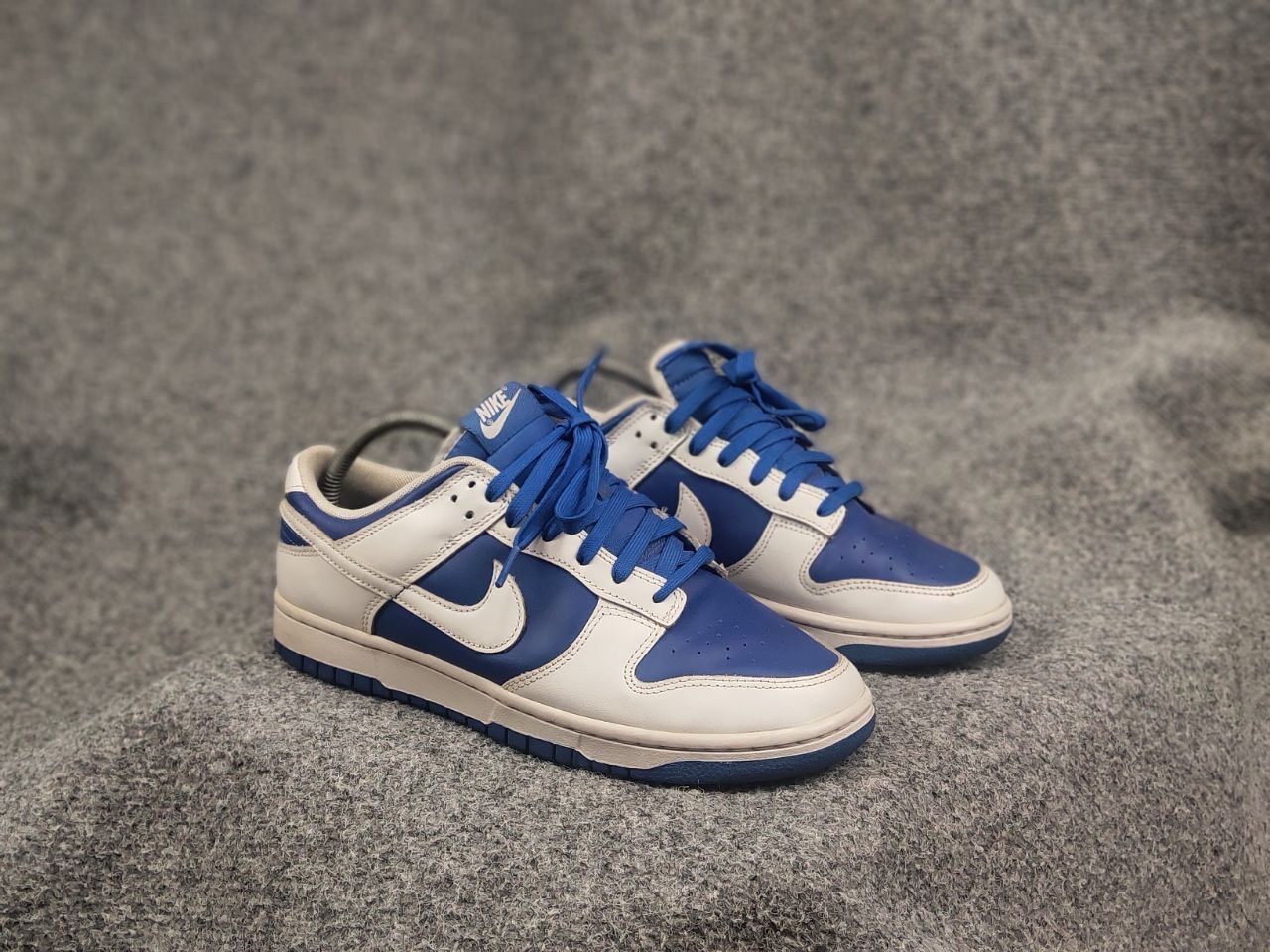 Nike Nike Dunk Low Retro Racer Blue Leather Sneakers Vintage Size US 9 / EU 42 - 1 Thumbnail