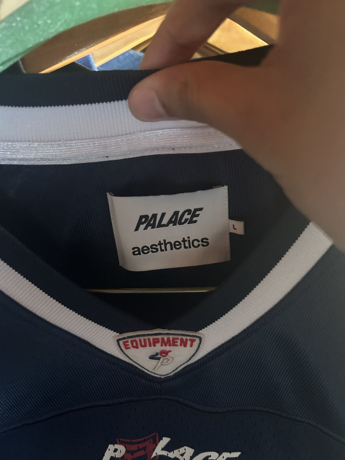Palace Palace Aesthetics Football Jersey Large (never worn) Size US L / EU 52-54 / 3 - 3 Thumbnail
