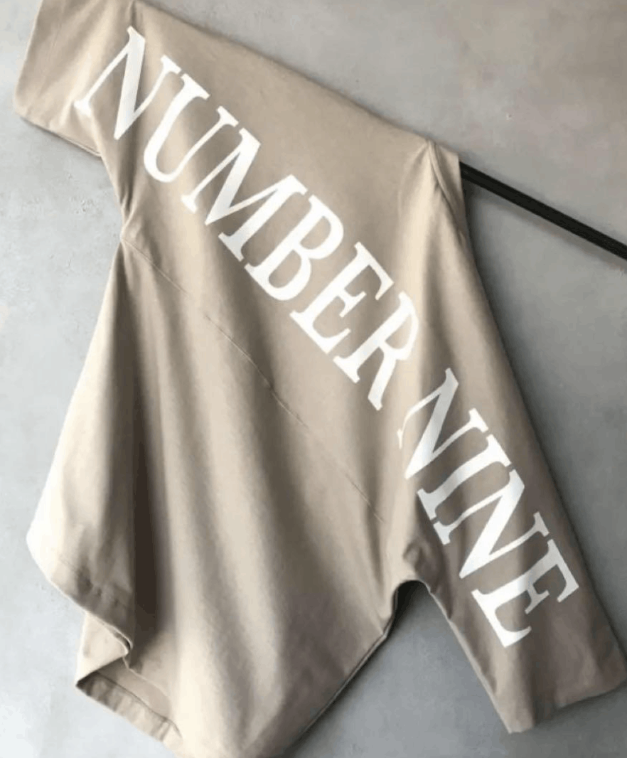 Number (N)ine Number nine oversized back logo t-shirt Size US L / EU 52-54 / 3 - 1 Thumbnail