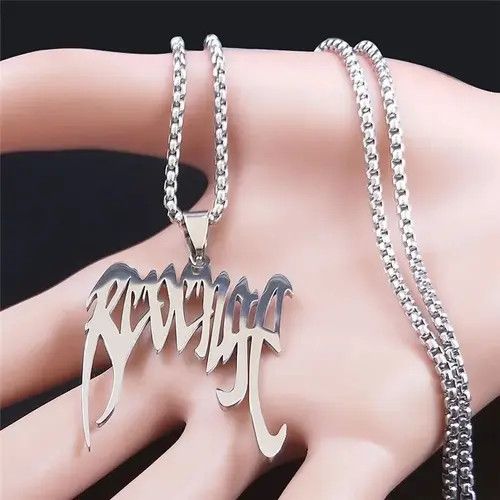 Other Silver Color Revenge Pendant Necklace Size ONE SIZE - 2 Thumbnail