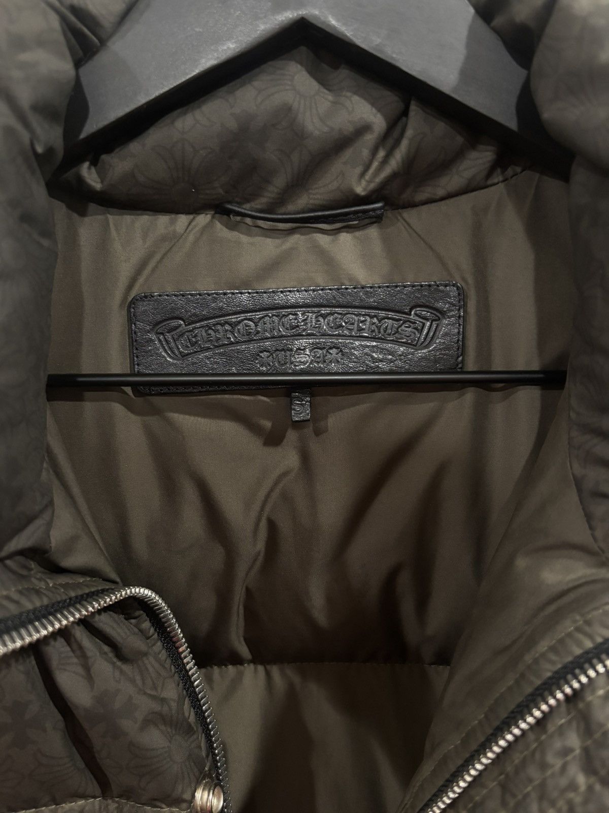 Chrome Hearts Chrome Hearts Army Green Motif Puffer Vest Size US S / EU 44-46 / 1 - 6 Thumbnail