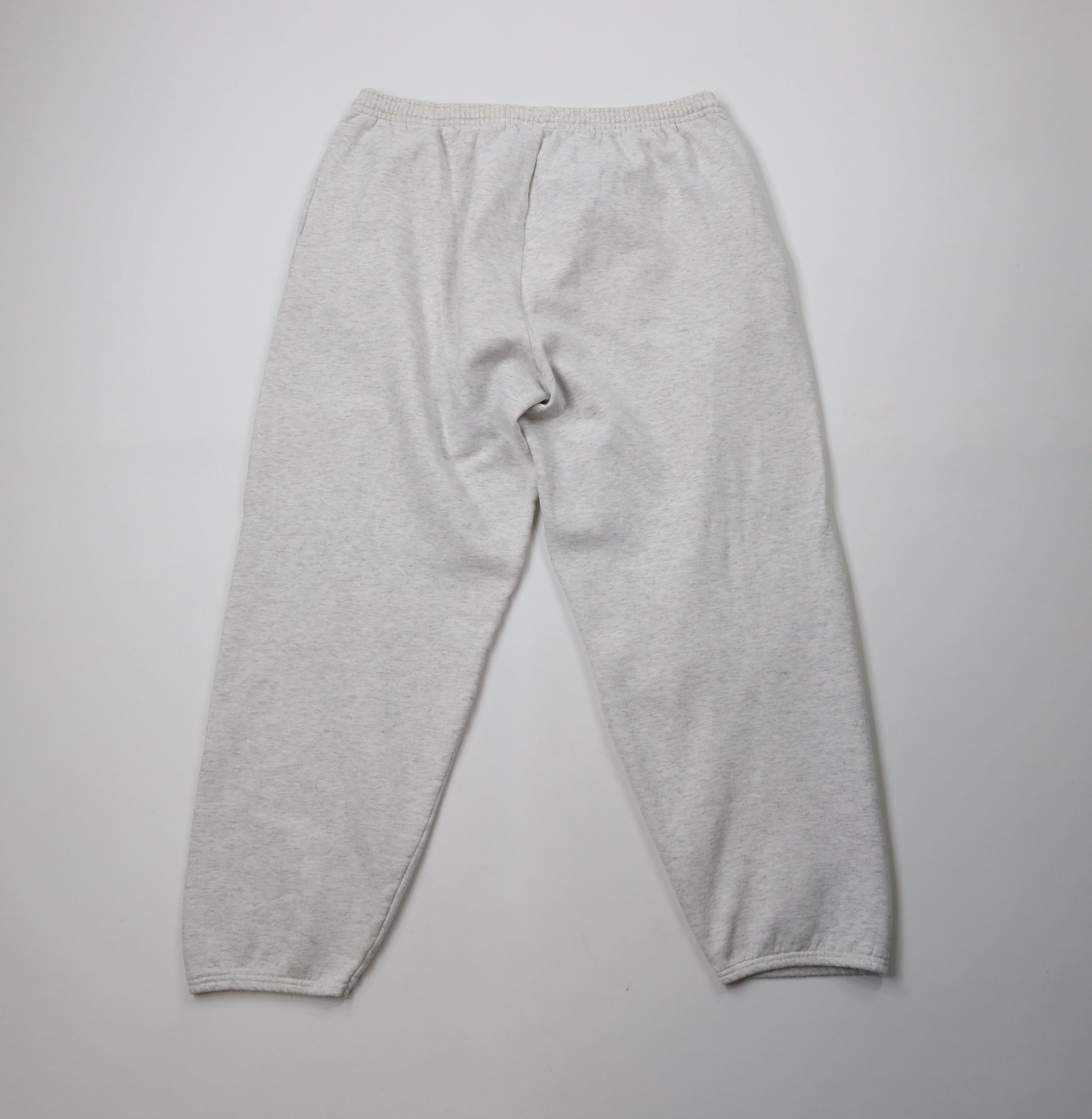 Vintage Vintage 90s Streetwaer Blank Cuffed Sweatpants Joggers Gray Size US 36 / EU 52 - 11 Thumbnail