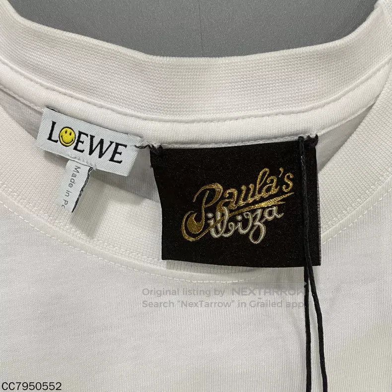 Loewe Loewe Smiley Letter Logo Short Sleeve Size S / US 4 / IT 40 - 4 Thumbnail