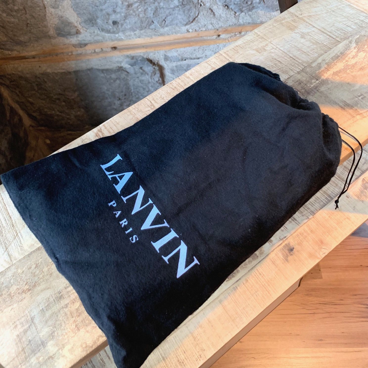Lanvin Lanvin Black Leather Happy Envelope Clutch Size ONE SIZE - 10 Thumbnail