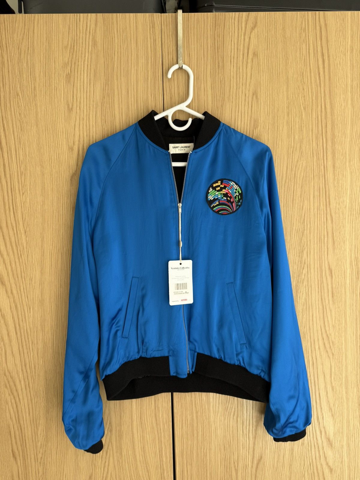 Saint Laurent Paris Saint Laurent Men’s Bomber Jacket Size US M / EU 48-50 / 2 - 3 Thumbnail
