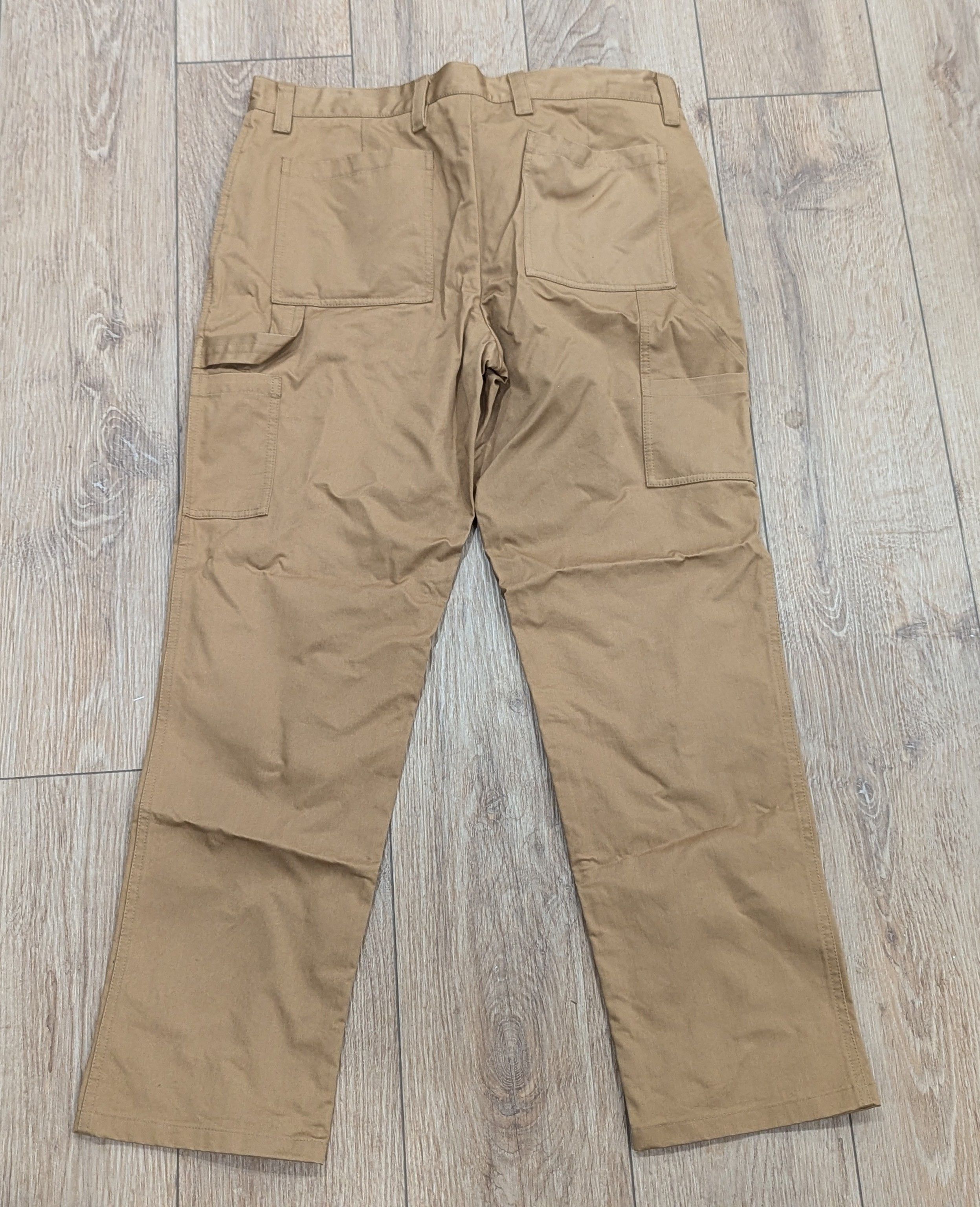 Burberry Burberry "Denton" Cotton Cargo Pants Camel 50 US 34 Size US 34 / EU 50 - 4 Thumbnail