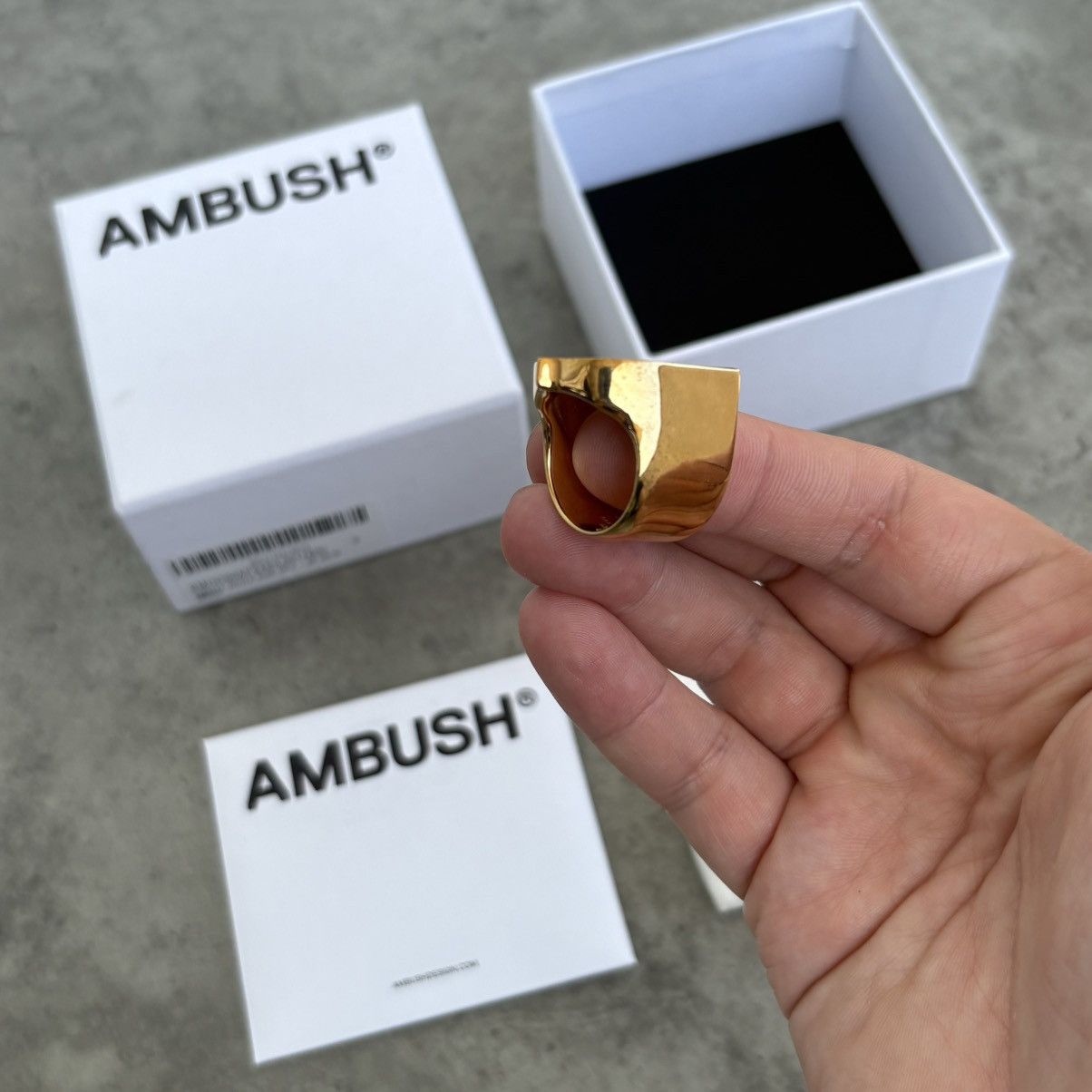 Ambush Design AMBUSHw Varsity Shield ring Made in Japan Silver 925 Size ONE SIZE - 5 Thumbnail
