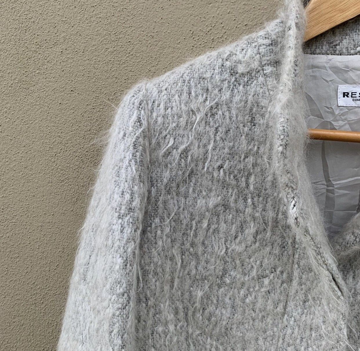 Vintage JapaneseBrand Vintage Mohair Jacket Cardigan Size M / US 6-8 / IT 42-44 - 3 Thumbnail