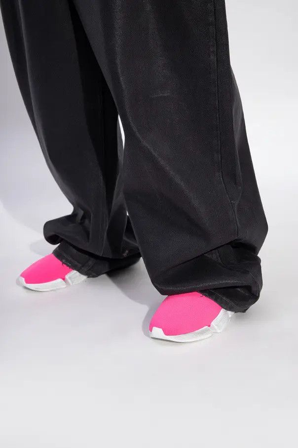Balenciaga o1bcso1str1024 Speed 2.0 Graffiti Recycled knit Sneaker Size US 11 / IT 41 - 2 Thumbnail