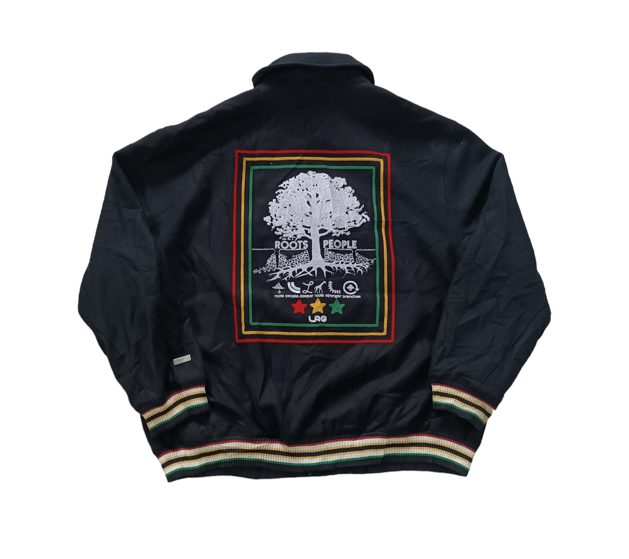 LRG × Varsity Jacket × Vintage Vintage LRG Varsity Jacket Letterman
