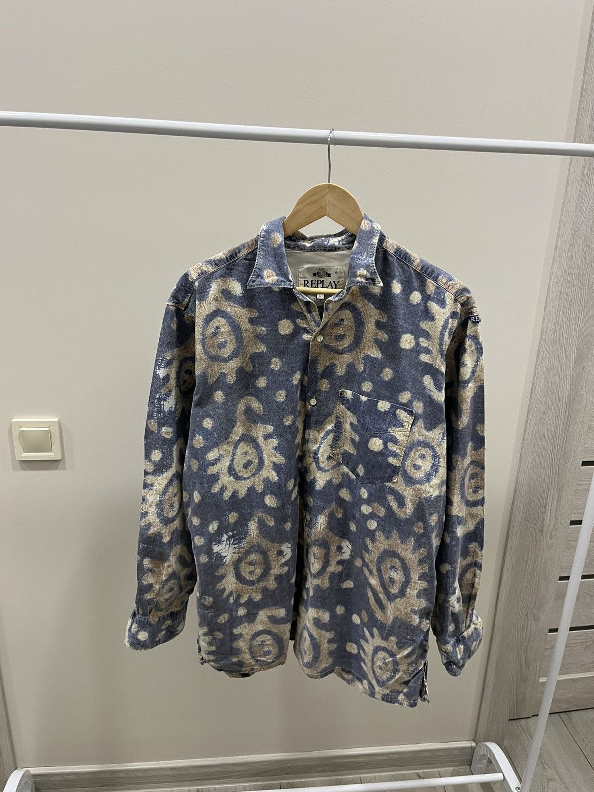 Replay Vintage Replay flowers shirt Made in Italy Size L Size US L / EU 52-54 / 3 - 1 Thumbnail