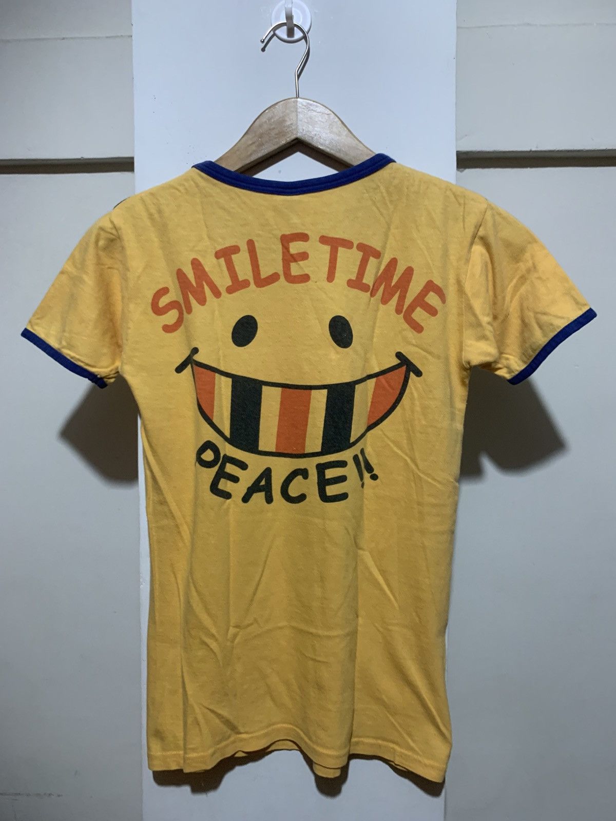 Hysteric Glamour × Supreme Smile Time Peace ‘Kapital Style’ Ringer Tee Size US M / EU 48-50 / 2 - 11 Thumbnail
