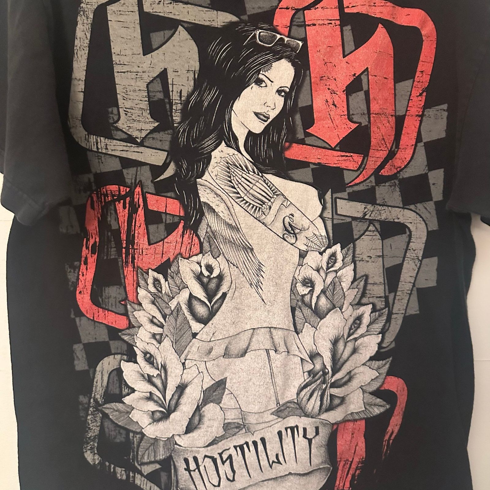 Other Hostility hot girl ￼Y2K graphic streetwear Size US L / EU 52-54 / 3 - 2 Thumbnail