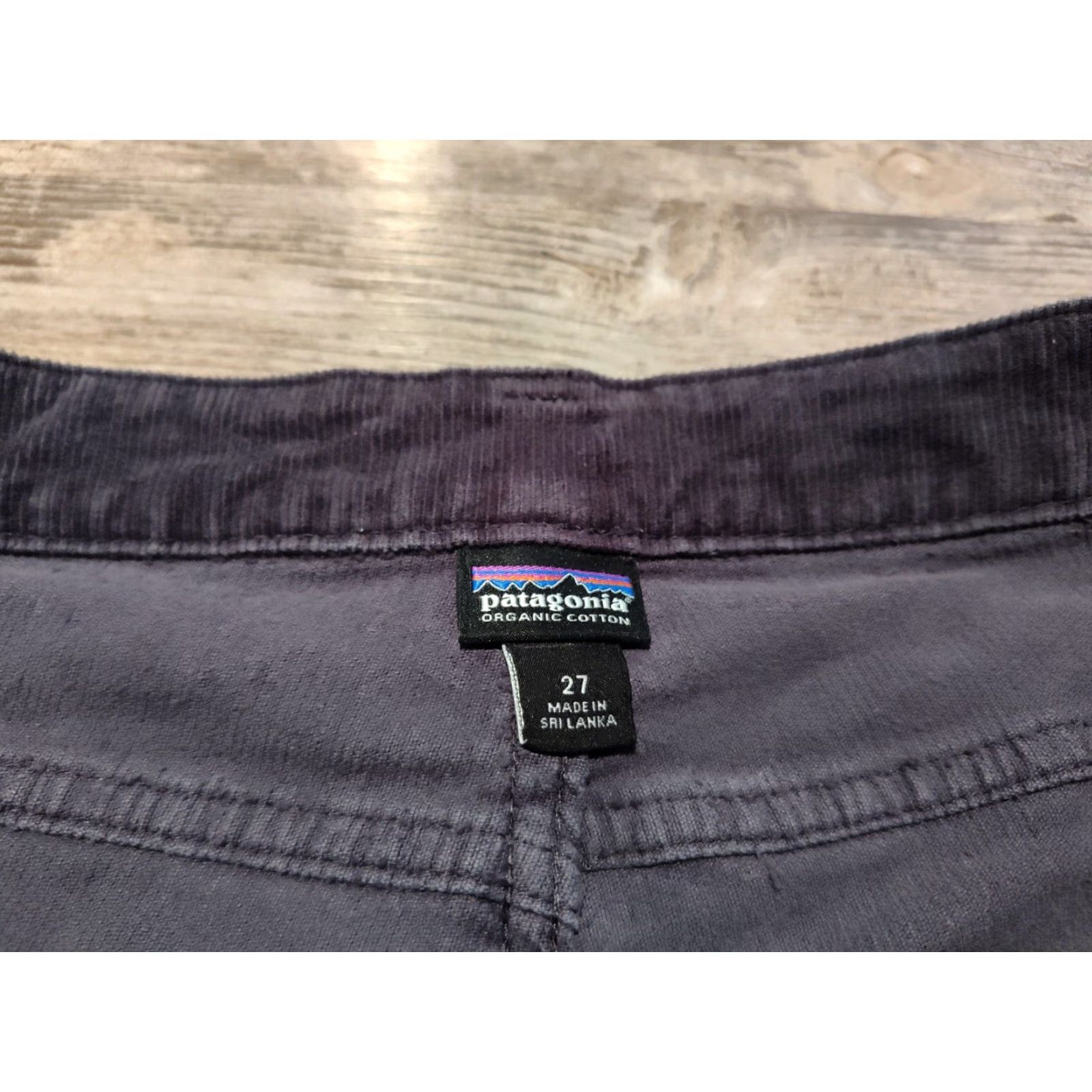 Patagonia Patagonia Corduroy Pants Womens 27 Slim Fit Skinny 55055 Organic Cotton VGUC Blue/Gray Size 27" / US 4 / IT 40 - 7 Thumbnail