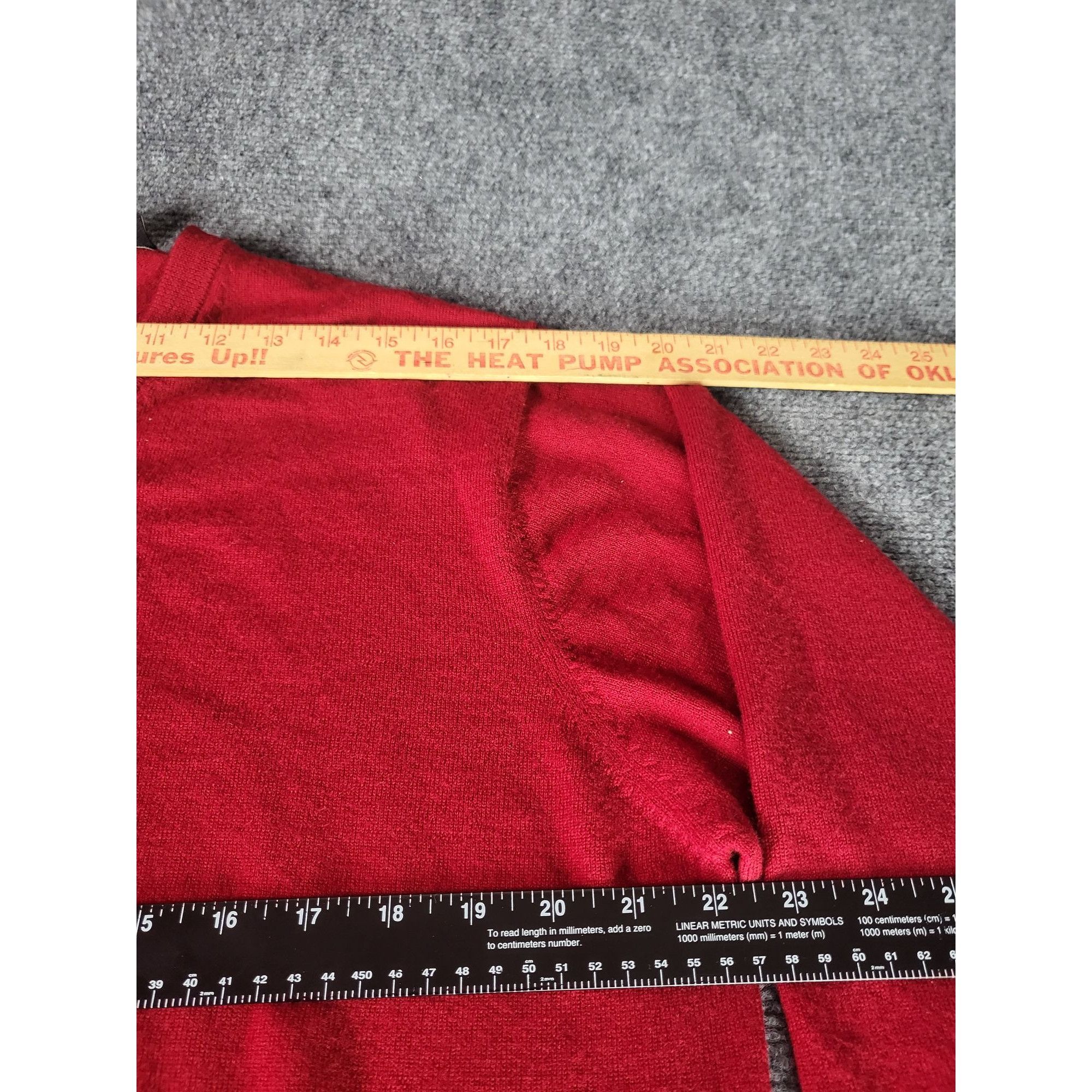 Jos. A. Bank Jos A. Bank Merino Wool Sweater Men Sz XL Tight Knit V Neck Size US XL / EU 56 / 4 - 4 Thumbnail