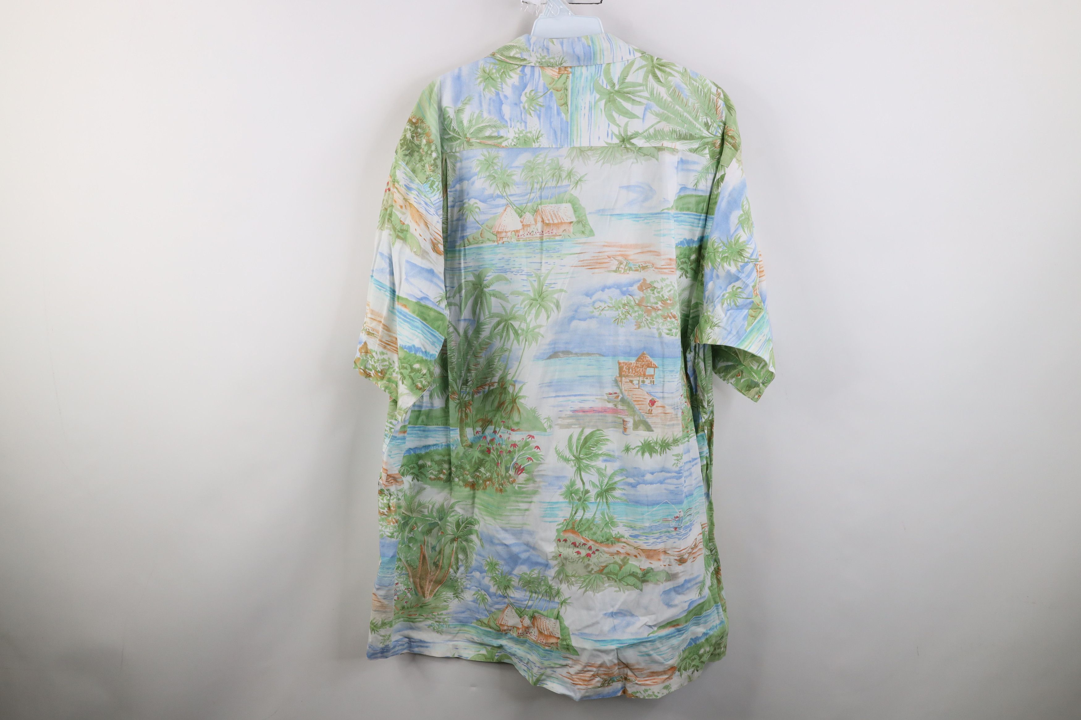 Nautica Vintage 90s Nautica Island Hawaiian Sailing Button Shirt Size US L / EU 52-54 / 3 - 11 Thumbnail