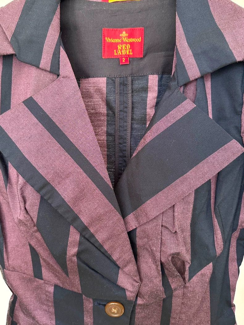 Vivienne Westwood Vivienne Westwood size2 Vampire striped suit jacket Size S / US 4 / IT 40 - 8 Thumbnail